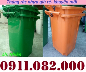  Nơi chuyên cung cấp thùng rác giá rẻ- sỉ thùng rác 120l 240l 660l