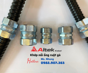 Khớp nối ống ruột gà với ống ruột gà
