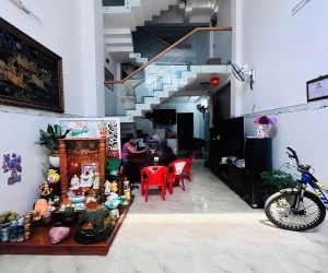 NHÀ ĐƯỜNG SỐ 9 BÌNH HƯNG HÒA BÌNH TÂN - HXH - 58M2, 5 TẦNG, 4PN,