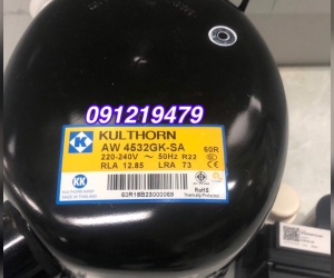 n lốc tủ lạnh Kulthorn 2.69HP, R22, MODEL AW4532GK-SA