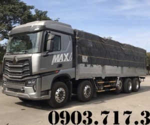 Bán xe tải Howo Max 5 chân thùng dài 9m7 nhập khẩu 2023