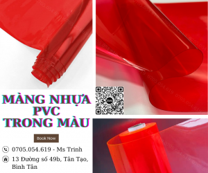 Cuộn nhựa pvc khổ lớn màu đỏ, giá sỉ, giá thương mại (NEWWW)