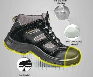 Cách chọn giày bảo hộ tại Hải Phòng