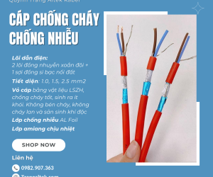 Cáp chống cháy chống nhiễu LSZH Altek Kabel