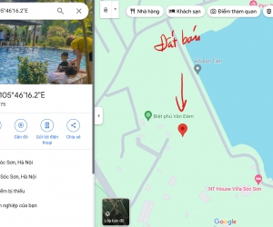 Chính chủ cần bán 1000m2 đất Thái Lai, Minh Trí,view 2 mặt hồ Ban