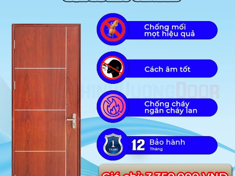 CỬA THÉP CHỐNG CHÁY THINHVUONGDOOR – GIẢI PHÁP AN TOÀN CHO MỌI KHÔNG GIAN