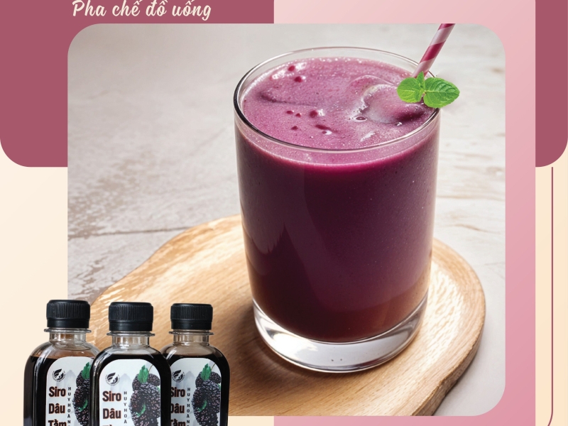 CẢ NHÀ ƠI, TIN VUI ĐÂY! SIRO DÂU TẰM, GIẢI NHIỆT NGÀY HÈ!