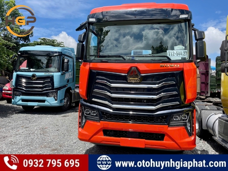 Hàng sẵn tại bãi - Xe đầu kéo Howo Max 460hp 2025