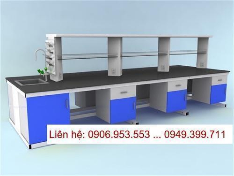 Chuyên tư vấn thiết kế lắp đặt Bàn thí nghiệm trung tâm Central Bench