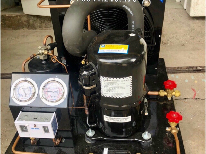 lắp đặt cụm máy nén kho lạnh Kulthorn AW5538E tại quận 11