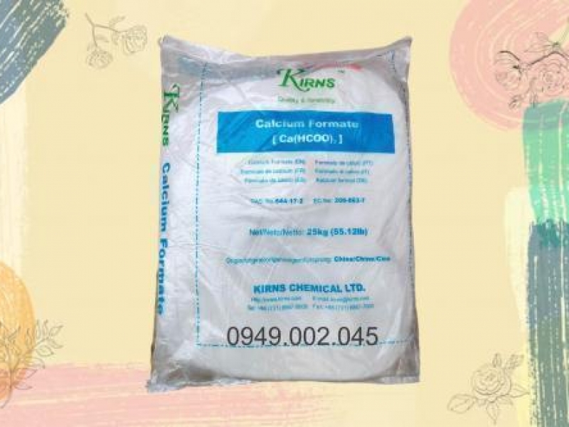 Calcium Formate - Cung cấp canxi giúp tôm nhanh cứng vỏ