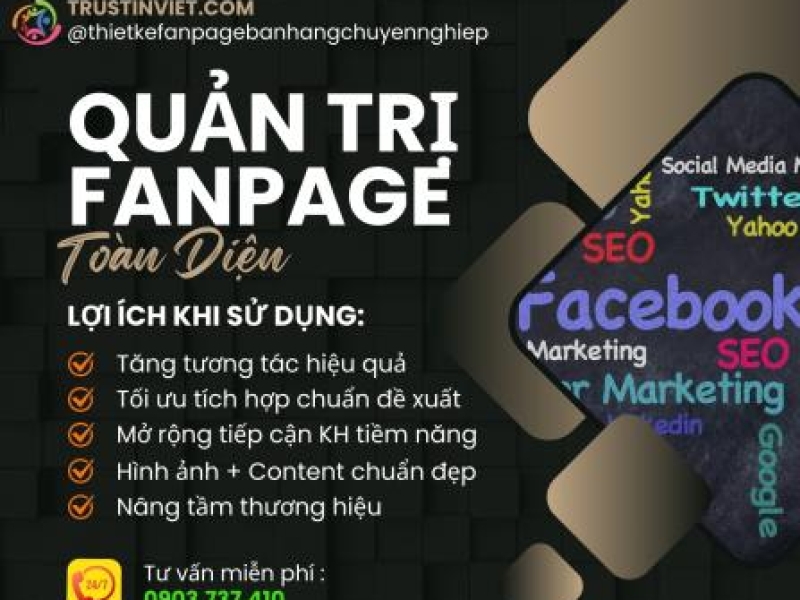 Quản trị fanpage uy tín chuyên nghiệp