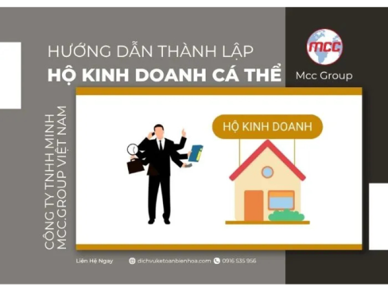 Thành lập hộ kinh doanh cá thể