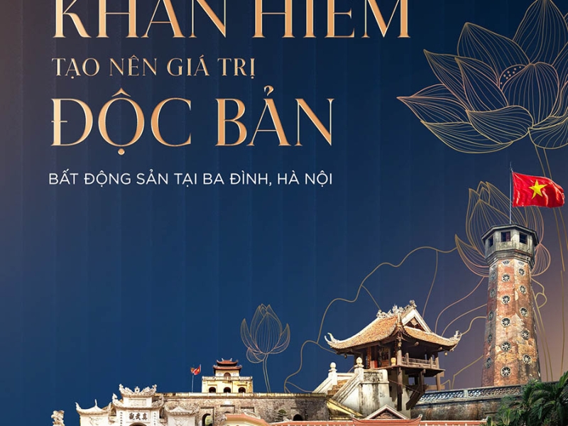 Kiệt tác của Vingroup - Vinhomes Giảng Võ: Nơi khẳng định vị thế.