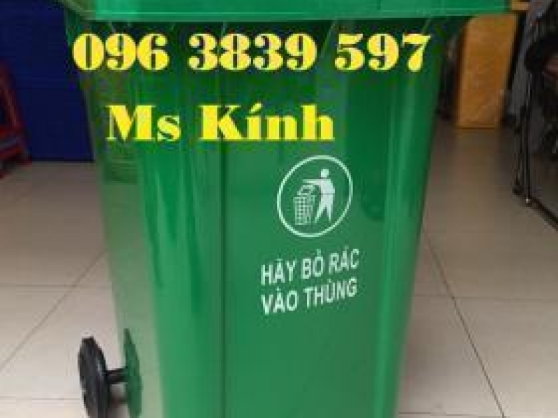 Thùng rác nhựa 240 lít Thái Lan giá sỉ cạnh tranh toàn quốc - 096 3839 597