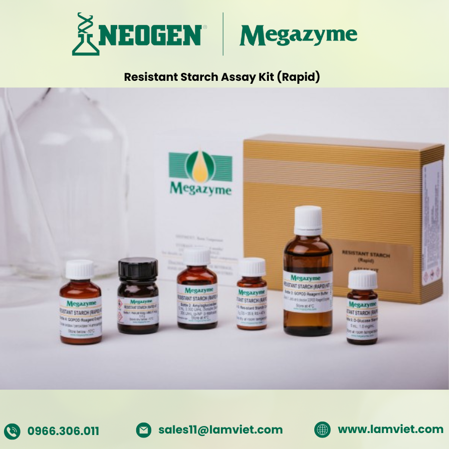 Bộ thử nghiệm tinh bột kháng của Megazyme