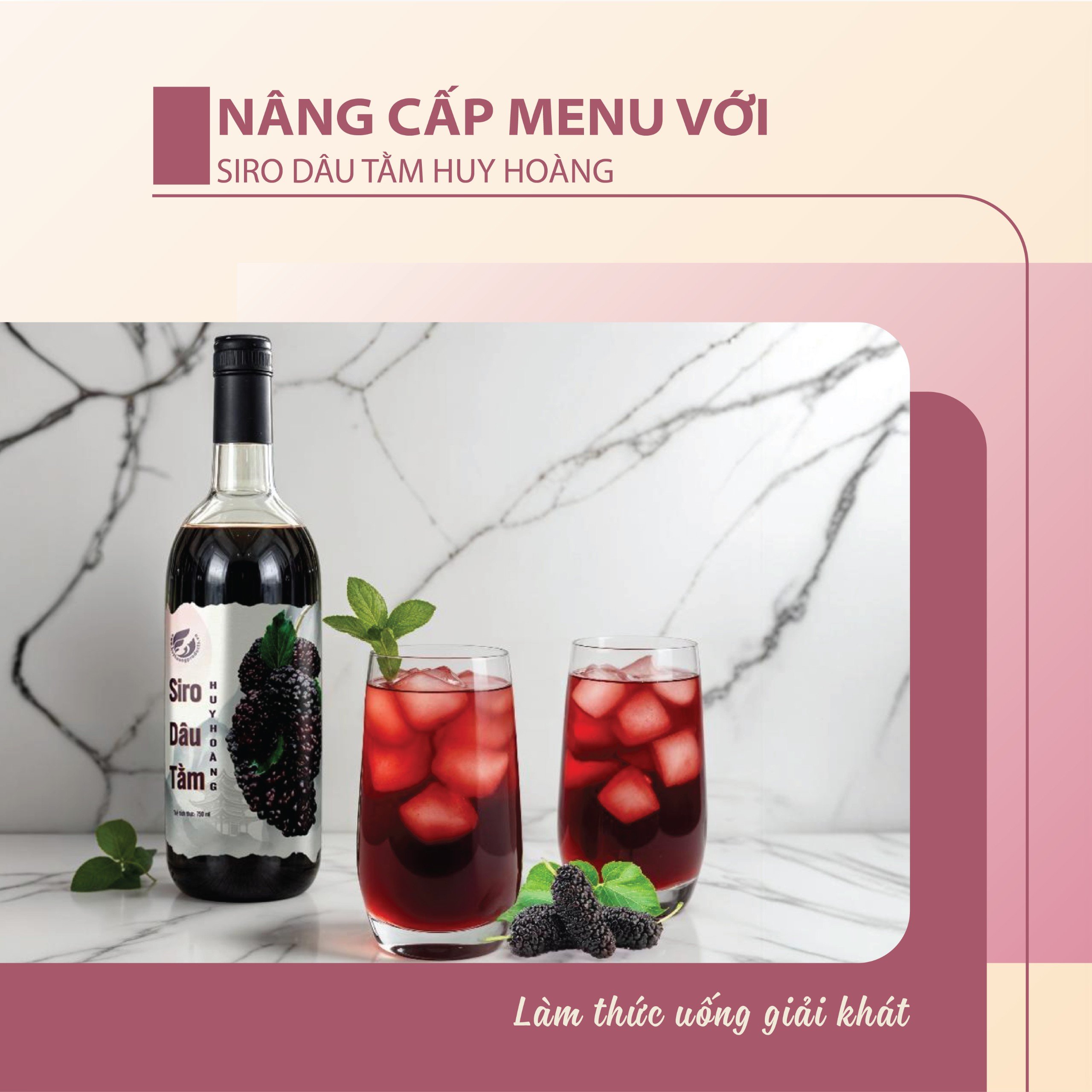 CẢ NHÀ ƠI, TIN VUI ĐÂY! SIRO DÂU TẰM, GIẢI NHIỆT NGÀY HÈ!