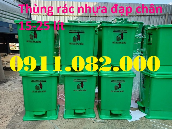  Các kiểu thùng rác nhựa hiện nay giá rẻ- thùng rác thông minh