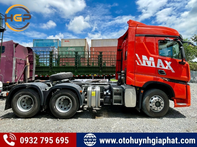 Hàng sẵn tại bãi - Xe đầu kéo Howo Max 460hp 2025