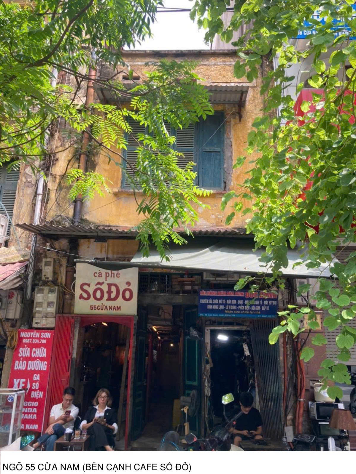 Cho thuê nhà phố 55 Cửa Nam, phường Cửa Nam, Hà Nội
