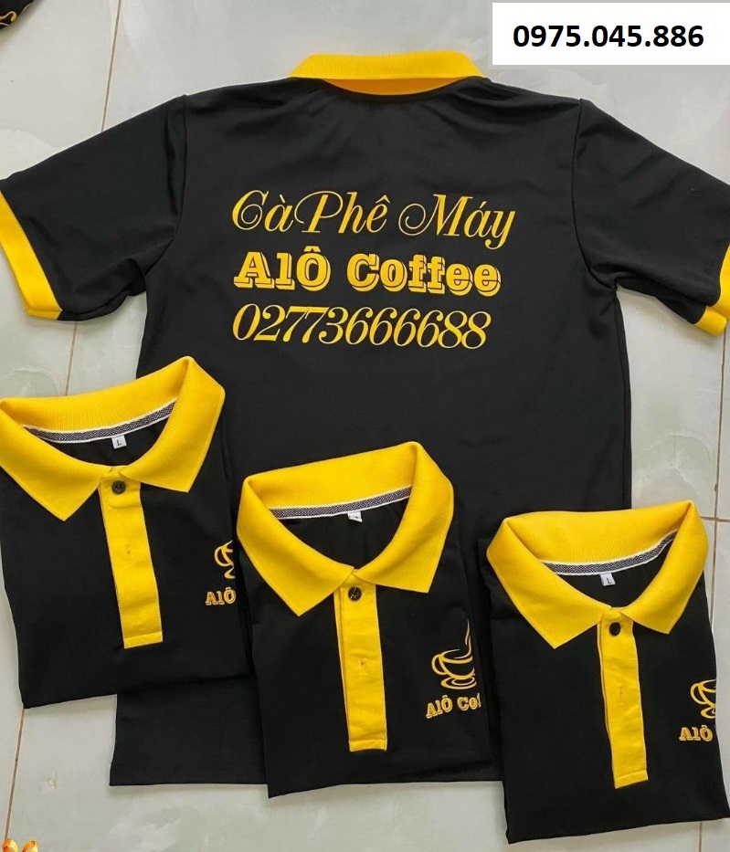Xưởng in may áo thun đồng phục Form dáng đẹp Chất liệu như ý ABABA