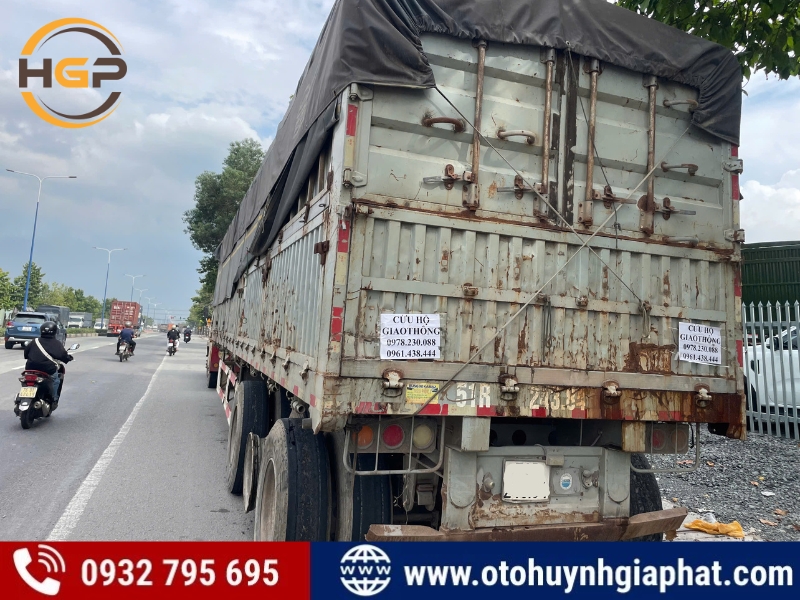 Thanh lý 2 chiếc Mooc lồng tải 32 tấn Kaile - Xinhongdong 2021 cũ