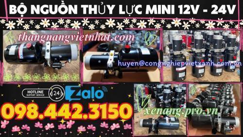 Bộ nguồn thủy lực mini 12V - 24V