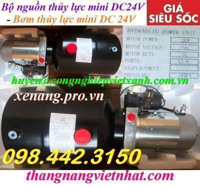 Bộ nguồn thủy lực mini DC12V - DC24V - AC220V