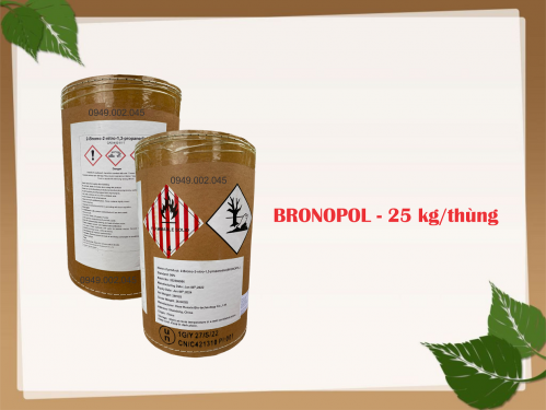 Bronopol nguyên liệu 99% - Chuyên đặc trị nấm trong ao nuôi thủy sản