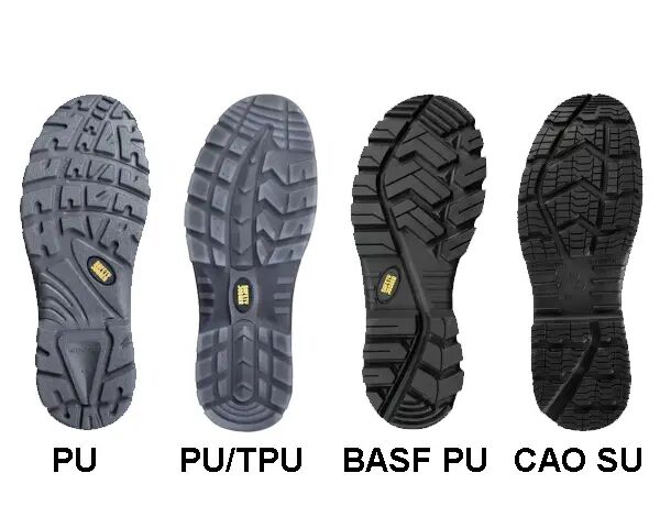 Các loại đế giày bảo hộ phổ biến