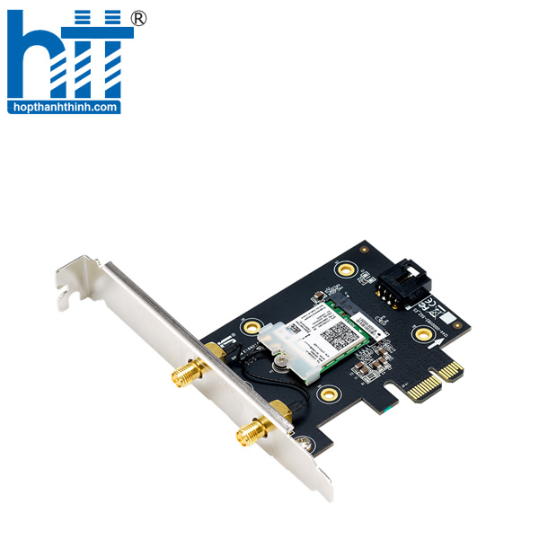 Card mạng Wifi 6 PCI Asus PCE-AX3000 Chuẩn AX3000 (Tray) - Chính hãng