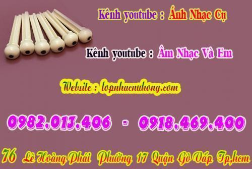 Địa chỉ chỗ bán chốt chặn dây đàn guitar tại gò vấp, tphcm