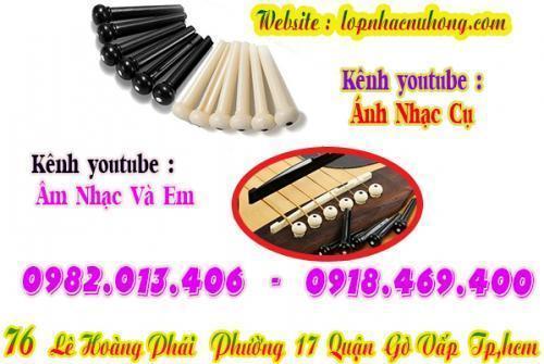 Địa chỉ chỗ bán chốt chặn dây đàn guitar tại gò vấp, tphcm