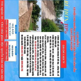 CƠ HỘI HIẾM – ĐẤT ĐẸP GIÁ RẺ HƠN 10% Vị trí vàng ngay Cụm Công