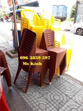 Ghế dựa đại vita, ghế nhựa có dựa lưng giá rẻ - 096 3839 597 Ms Kính