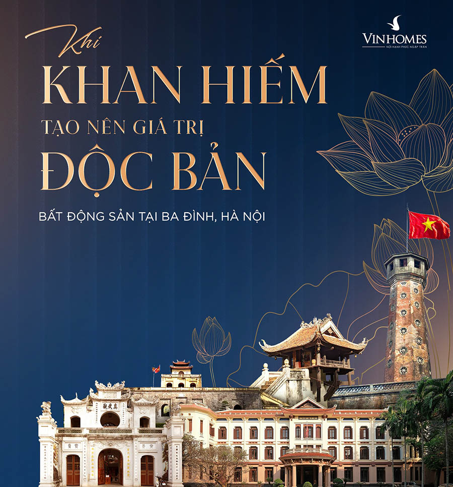 Kiệt tác của Vingroup - Vinhomes Giảng Võ: Nơi khẳng định vị thế.