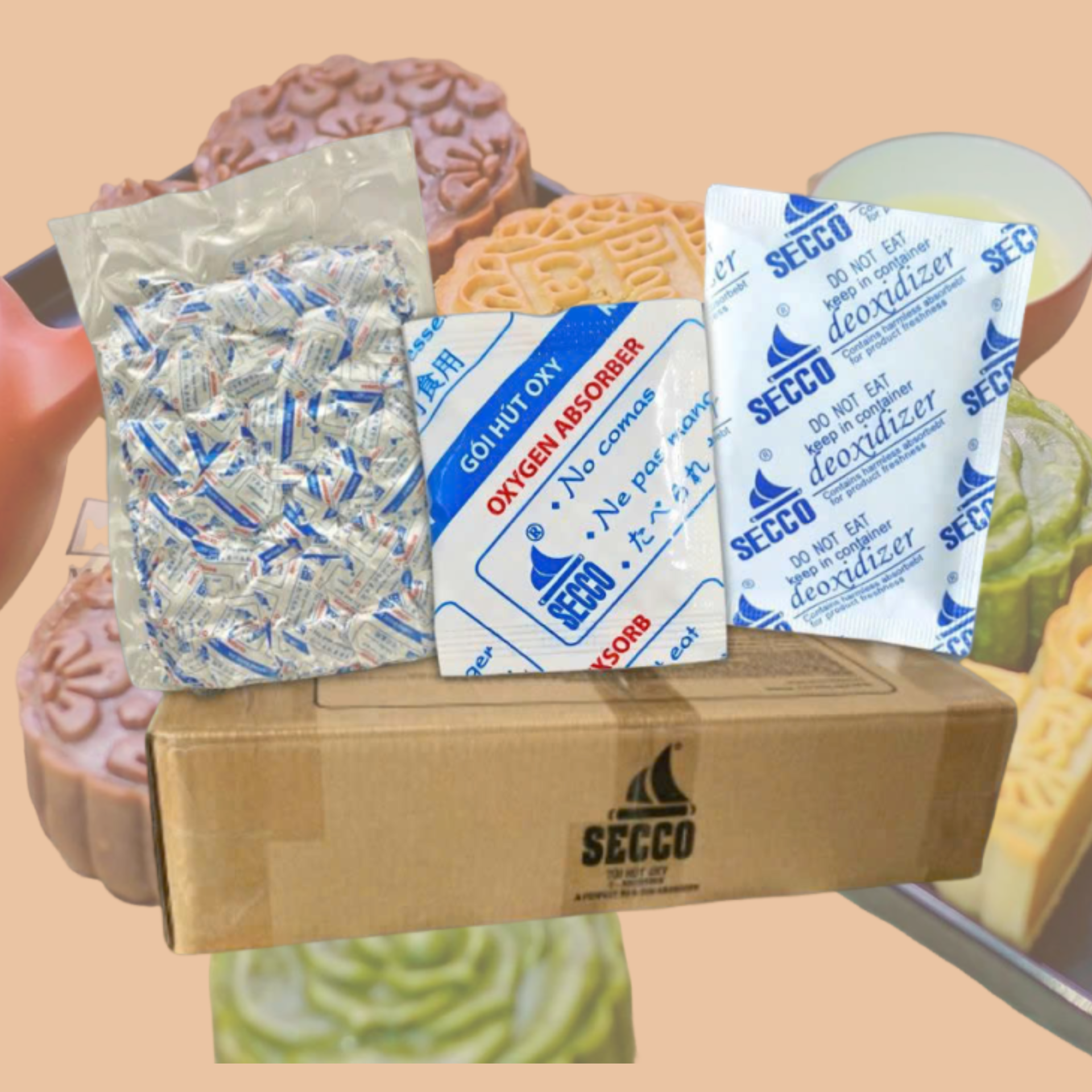 Gói Hút Khí Oxy Cho Bánh Trung Thu - Bảo Quản Bánh Tươi Ngon