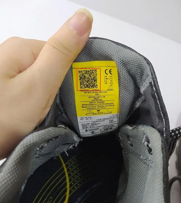 Cách check giày bảo hộ Safety Jogger thật - giả