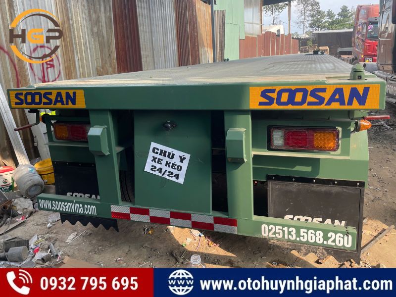 Phân phối toàn quốc: Mooc sàn Soosan Doosung 40 - 45 Feet mẫu 2025 mới