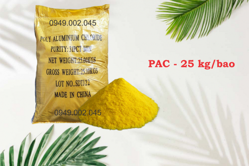PAC - Chất keo tụ, lắng tụ phù sa ao nuôi