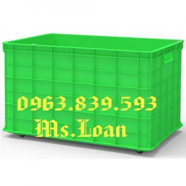 Giá sóng nhựa bít 5 bánh xe kt 780 x 500 x 430 mm / 0963.839.593 Ms.Loan