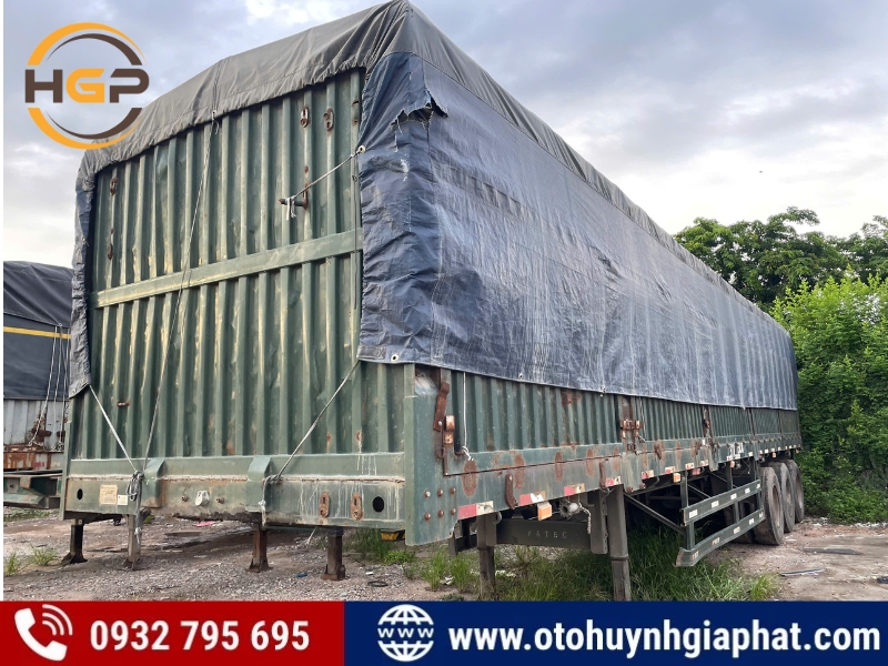 Thanh lý 2 chiếc Mooc lồng tải 32 tấn Kaile - Xinhongdong 2021 cũ