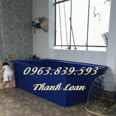 Thùng nhựa 1700lit nuôi cá cảnh. Lh 0963.839.593 Ms.Loan