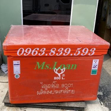 Thùng đá thái lan 800L, thùng ướp hải sản, đựng đá 800L. 0963.839.593