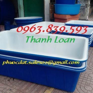 Thùng nhựa 1700lit nuôi cá cảnh. Lh 0963.839.593 Ms.Loan