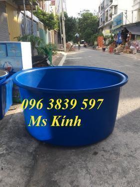 Thùng nhựa tròn 1500 lít, bồn nhựa tròn nuôi cá koi - 096 3839 597 Ms Kính