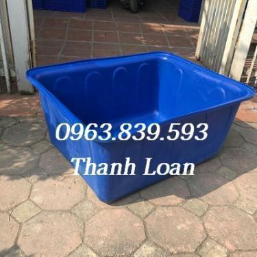 Cung cấp thùng nhựa nuôi cá trên sân thượng./ 0963.839.593 Ms.Loan