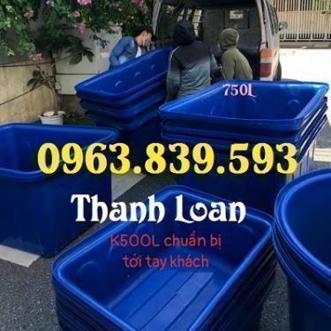 Cung cấp thùng nhựa nuôi cá trên sân thượng./ 0963.839.593 Ms.Loan