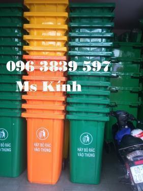 Thùng rác nhựa 240 lít Thái Lan giá sỉ cạnh tranh toàn quốc - 096 3839 597