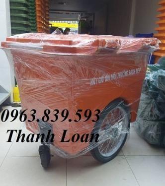 Xe gom rác 660lit nhựa Composite bảo hành 12 tháng 0963.839.593 Ms.Loan